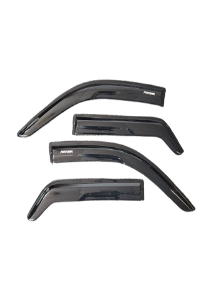 Fortuner GD6 Gloss black Window Shields